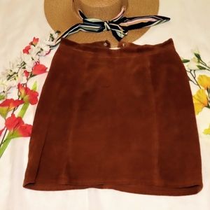 VINTAGE OUTERWEAR BY PHOENIX LEATHER SKIRT |  Cute skirt made in U.S.A